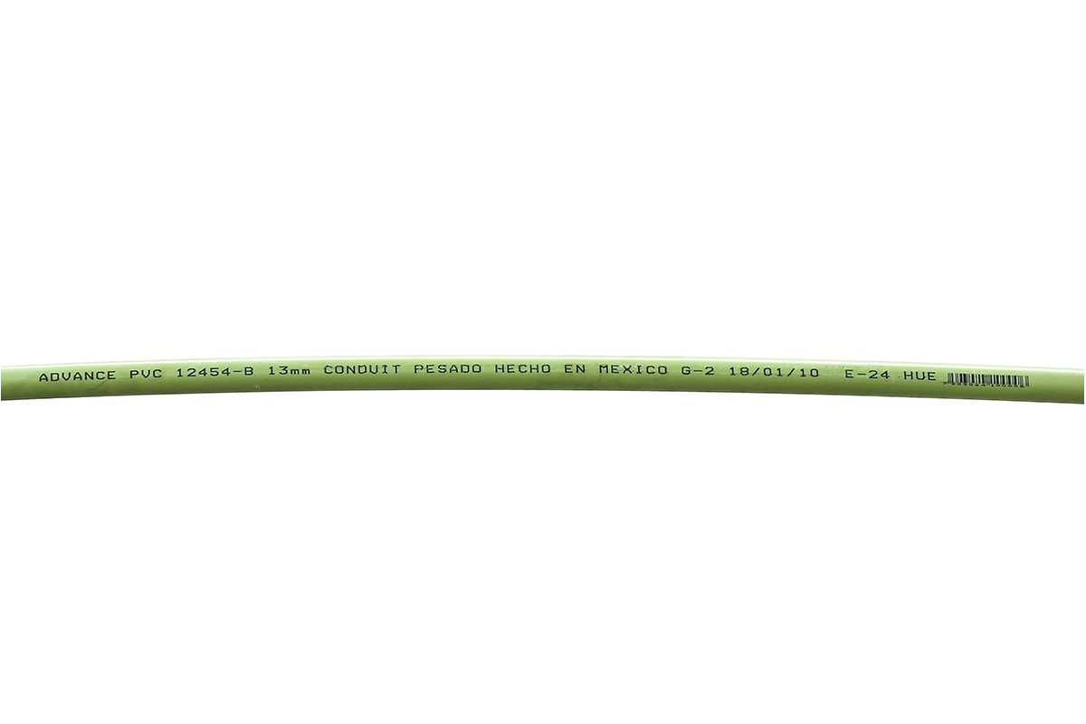 Tubo PVC conduit pesado 13 mm 