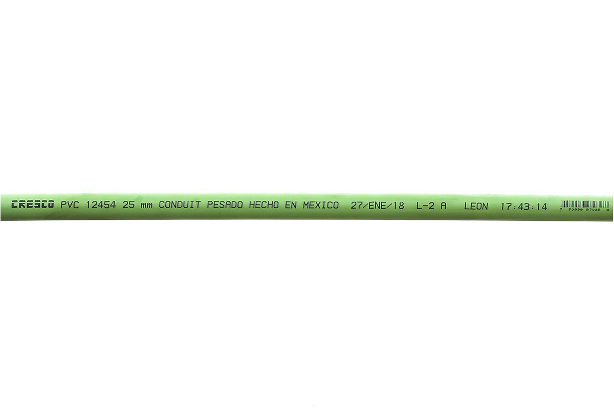 Tubo PVC conduit pesado 25 mm 