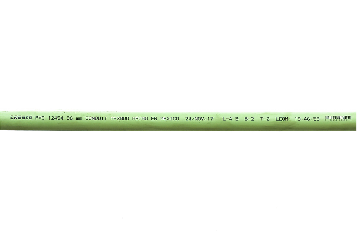 Tubo PVC conduit pesado 38 mm 