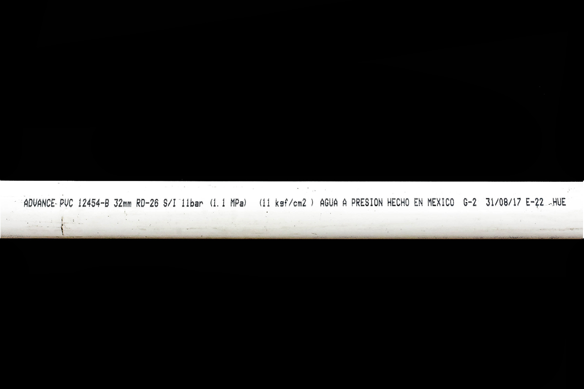 Tubo PVC hidrulico 32 mm 