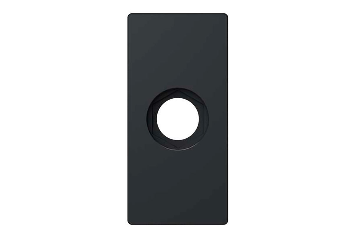 Tapon piloto N1107-NS UNNO, color negro