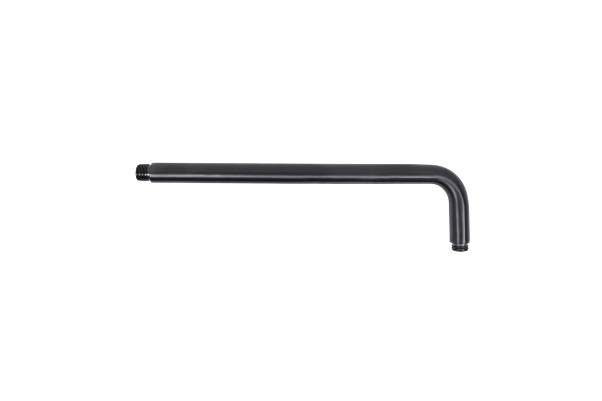 Brazo de regadera a pared 2315INOX.2, acabado negro
