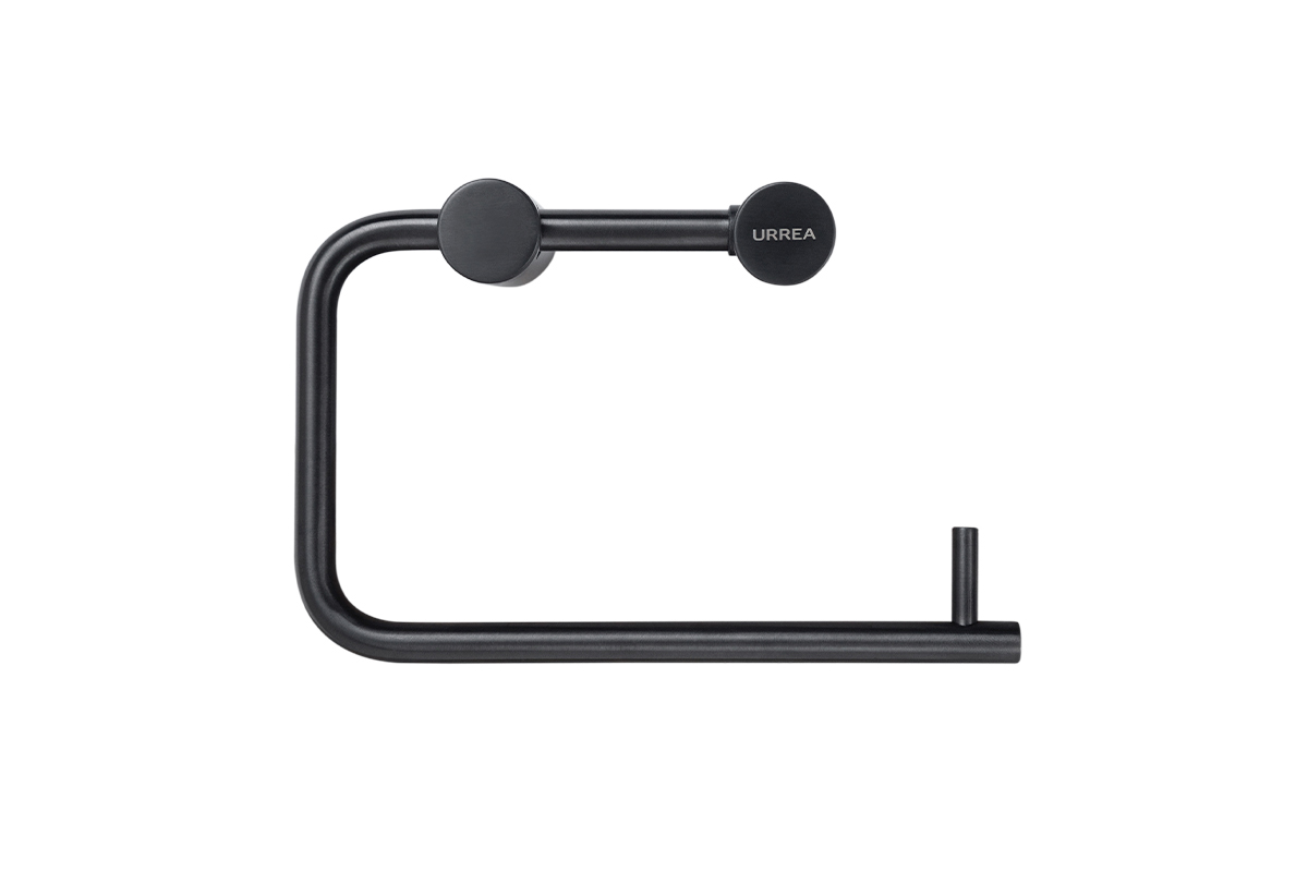 Porta rollo INOX.17.2 acabado negro