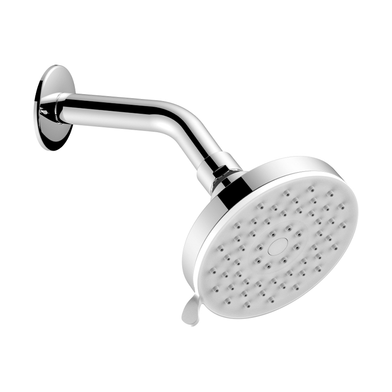 Regadera redonda 3031FB con brazo y chapetn acabado cromo 