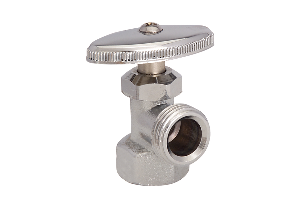Llave de control angular de latn sin contratuerca 3401SC