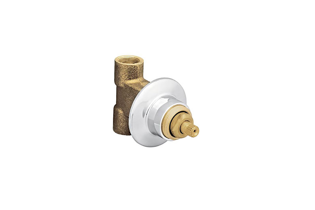 Vlvula de empotrar roscable E-60-11 acabado cromo 
