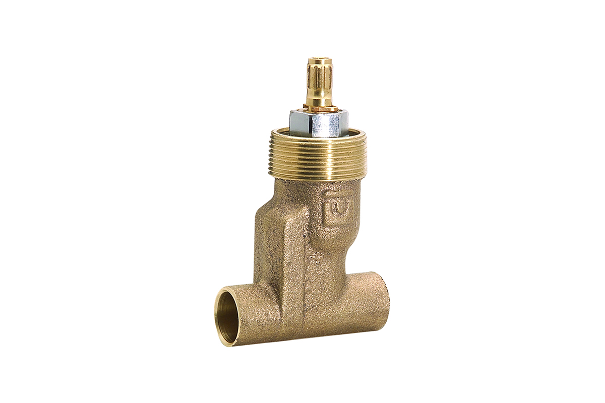 Vlvula de llave de empotrar soldable 9652