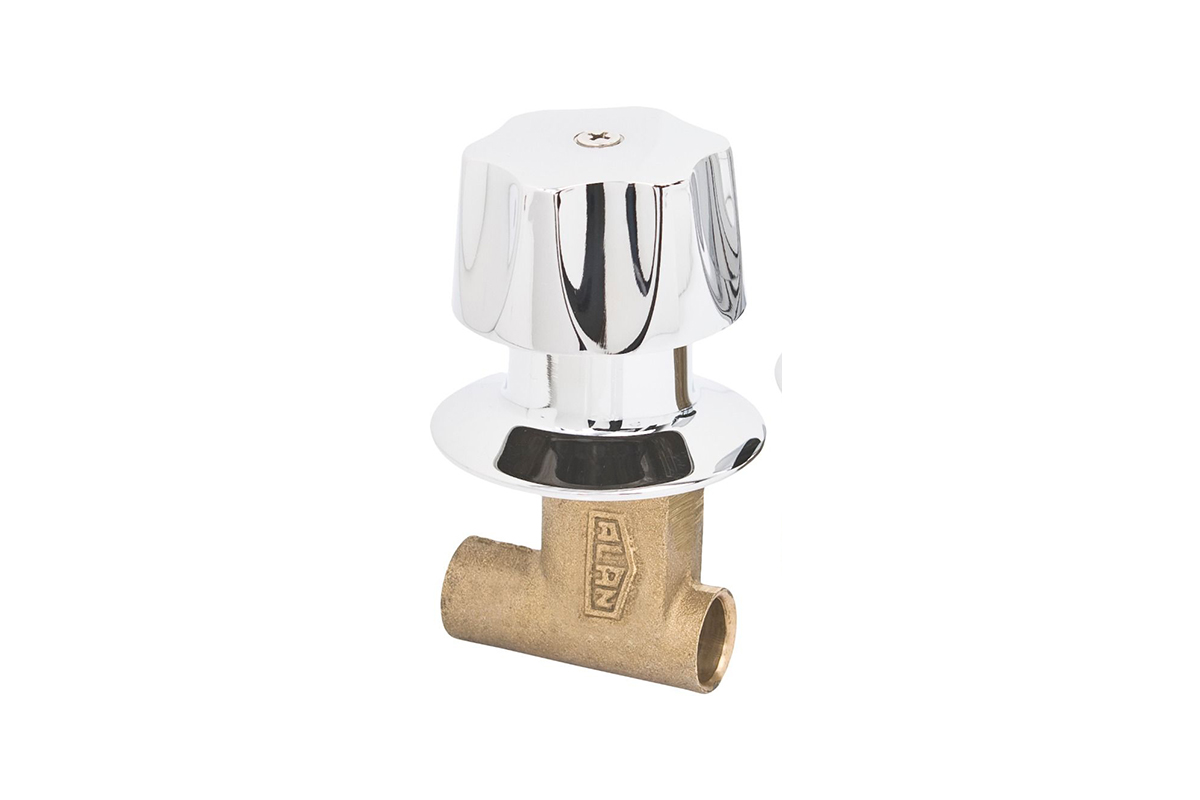 Vlvulas de empotrar individual soldable con manerales Queen 830S-Q