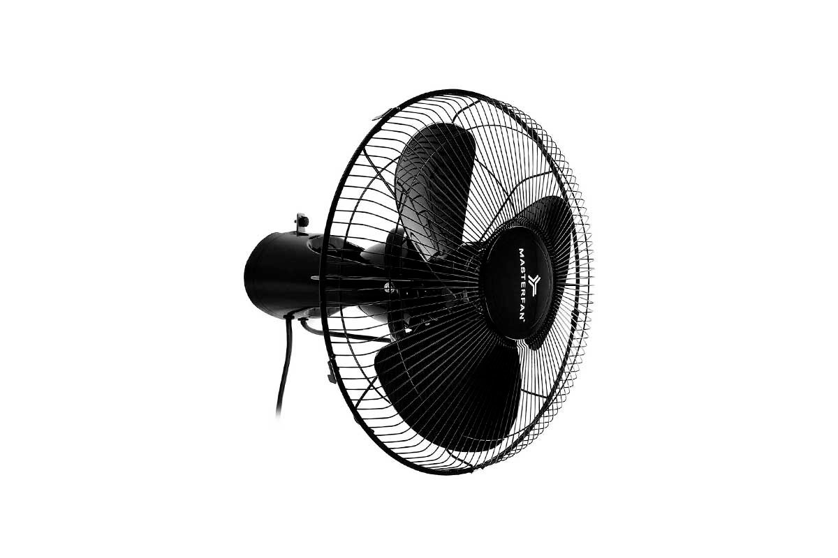 Ventilador a muro orbital color negro 