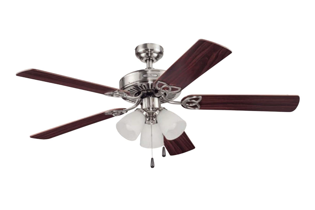 Ventilador Architect 43302 Nquel cepillado 