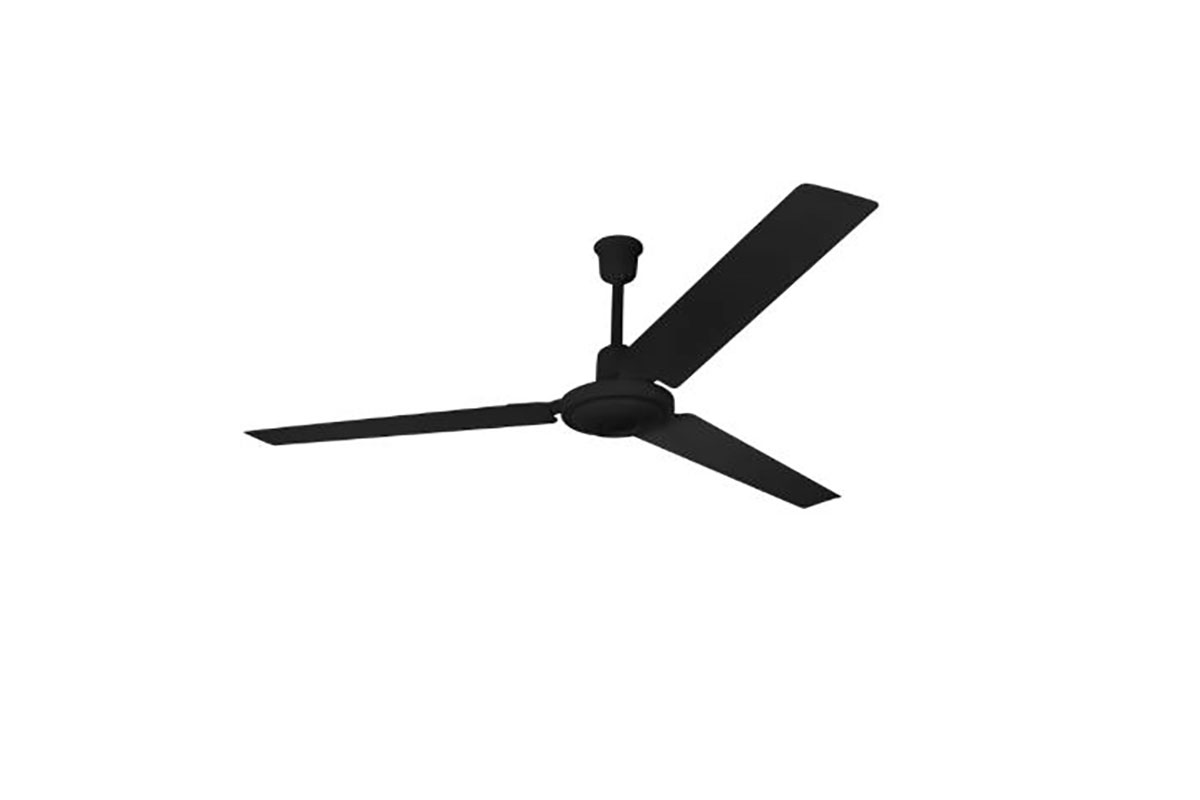 Ventilador de 3 aspas 56" modelo Greco 33205 color negro  