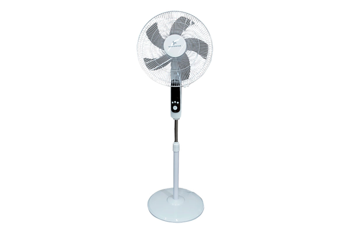 Ventilador de pedestal Apolo 16"color blanco