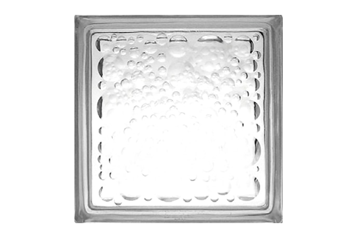 Vitroblock Burbuja 19 x 19 x 8 cm 