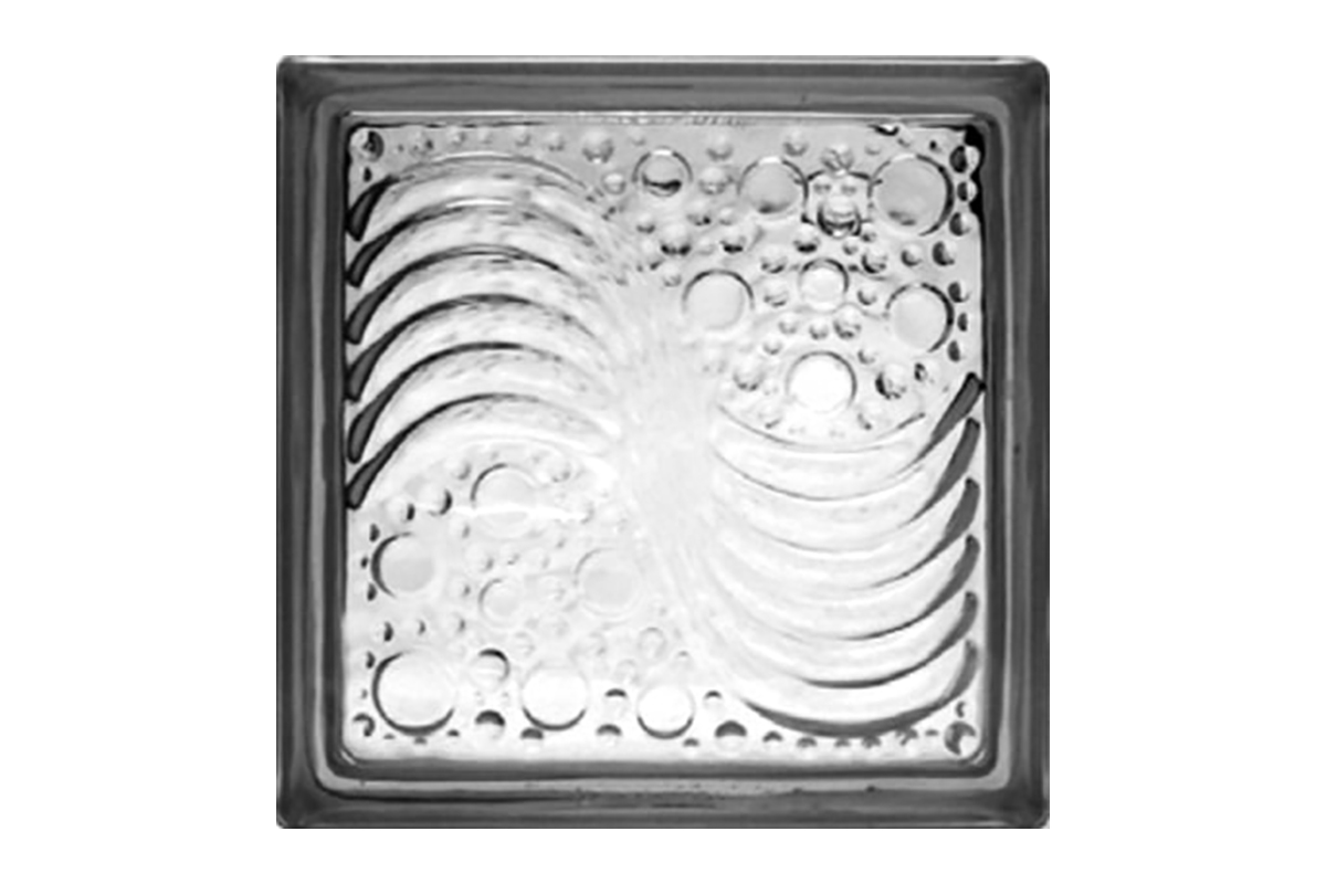 Vitroblock Oceano 19 x 19 x 8 cm 