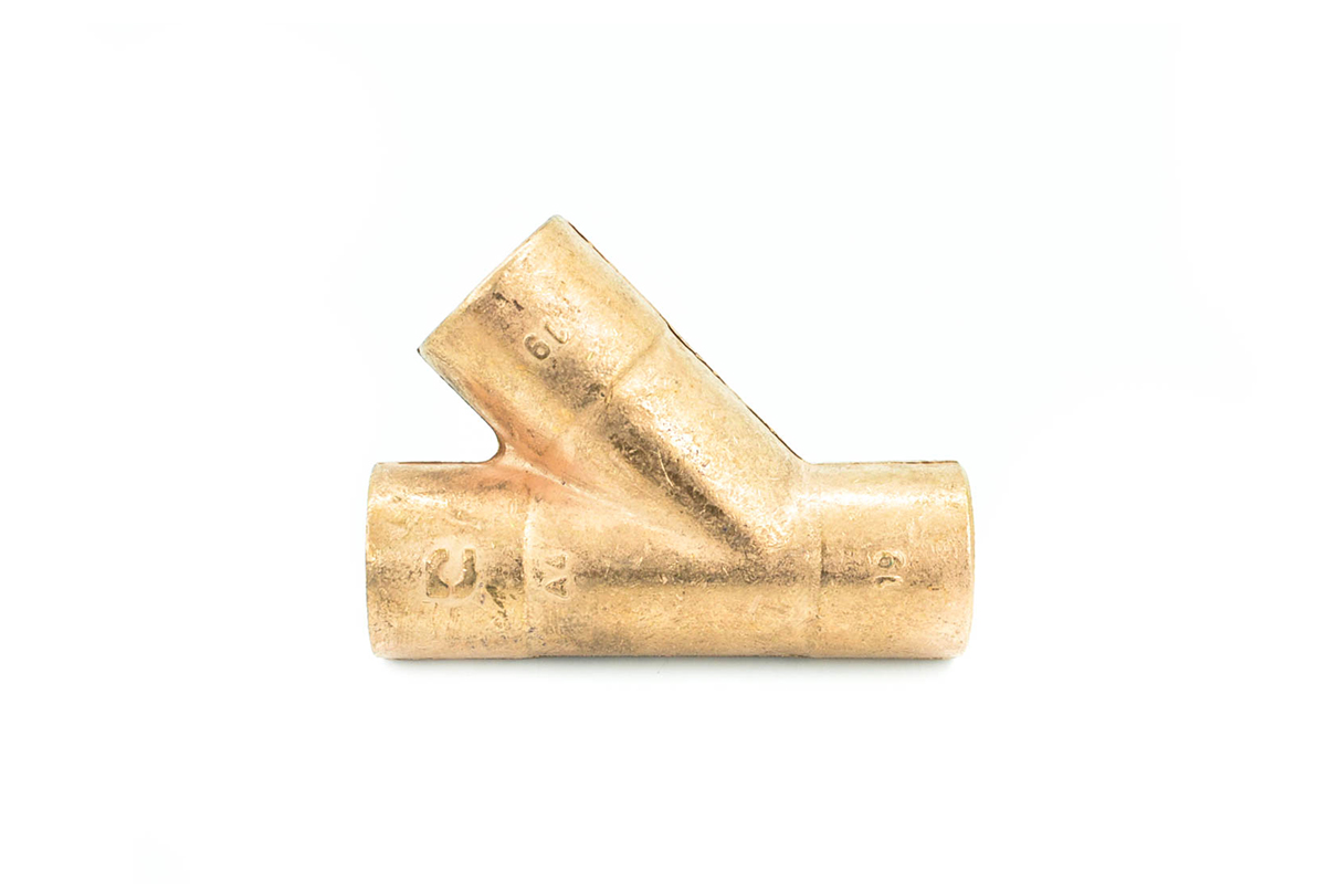 Yee cobre 19 mm (3/4