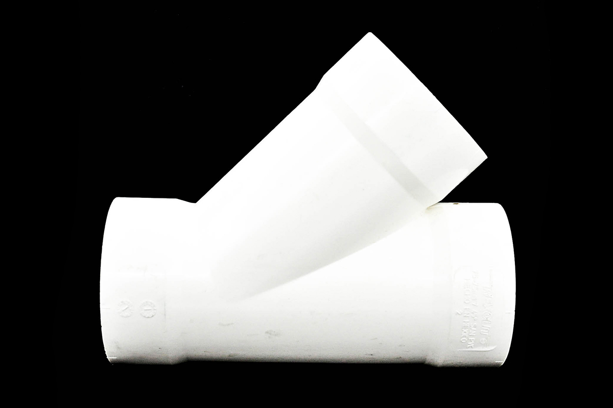 Yee de PVC 75 mm para cementar 
